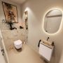 Mondiaz Toiletmeubel Ture Dlux | 40 cm | Meubelkleur Rosee | Eden wastafel Frappe Midden | Zonder kraangat - Thumbnail 2