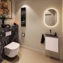 Mondiaz Toiletmeubel Ture Dlux | 40 cm | Meubelkleur Rosee | Eden wastafel Lava Midden | Zonder kraangat - Thumbnail 3