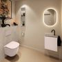 Mondiaz Toiletmeubel Ture Dlux | 40 cm | Meubelkleur Rosee | Eden wastafel Opalo Links | 1 kraangat - Thumbnail 3