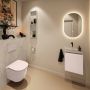 Mondiaz Toiletmeubel Ture Dlux | 40 cm | Meubelkleur Rosee | Eden wastafel Opalo Midden | Zonder kraangat - Thumbnail 3