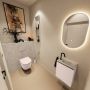 Mondiaz Toiletmeubel Ture Dlux | 40 cm | Meubelkleur Rosee | Eden wastafel Opalo Rechts | 1 kraangat - Thumbnail 2