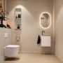 Mondiaz Toiletmeubel Ture Dlux | 40 cm | Meubelkleur Rosee | Eden wastafel Opalo Rechts | 1 kraangat - Thumbnail 4