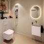 Mondiaz Toiletmeubel Ture Dlux | 40 cm | Meubelkleur Rosee | Eden wastafel Opalo Rechts | Zonder kraangat - Thumbnail 3