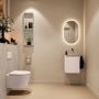 Mondiaz Toiletmeubel Ture Dlux | 40 cm | Meubelkleur Rosee | Eden wastafel Opalo Rechts | Zonder kraangat - Thumbnail 4