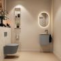 Mondiaz Toiletmeubel Ture Dlux | 40 cm | Meubelkleur Smoke | Eden wastafel Ostra Links | 1 kraangat - Thumbnail 4