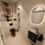 Mondiaz Toiletmeubel Ture Dlux | 40 cm | Meubelkleur Urban | Eden wastafel Frappe Links | 1 kraangat - Thumbnail 2