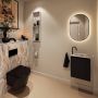 Mondiaz Toiletmeubel Ture Dlux | 40 cm | Meubelkleur Urban | Eden wastafel Glace Rechts | 1 kraangat - Thumbnail 3
