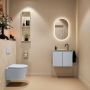 Mondiaz Toiletmeubel Ture Dlux | 60 cm | Meubelkleur Clay | Eden wastafel Ostra Midden | 1 kraangat - Thumbnail 4