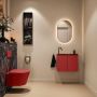 Mondiaz Toiletmeubel Ture Dlux | 60 cm | Meubelkleur Fire | Eden wastafel Lava Links | 1 kraangat - Thumbnail 4