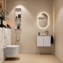Mondiaz Toiletmeubel Ture Dlux | 60 cm | Meubelkleur Linen | Eden wastafel Glace Midden | 1 kraangat - Thumbnail 4