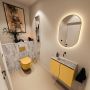 Mondiaz Toiletmeubel Ture Dlux | 60 cm | Meubelkleur Ocher | Eden wastafel Glace Midden | Zonder kraangat - Thumbnail 2