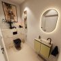 Mondiaz Toiletmeubel Ture Dlux | 60 cm | Meubelkleur Oro | Eden wastafel Frappe Rechts | 1 kraangat - Thumbnail 2