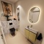 Mondiaz Toiletmeubel Ture Dlux | 60 cm | Meubelkleur Oro | Eden wastafel Glace Midden | Zonder kraangat - Thumbnail 2