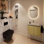 Mondiaz Toiletmeubel Ture Dlux | 60 cm | Meubelkleur Oro | Eden wastafel Glace Midden | Zonder kraangat - Thumbnail 3