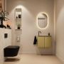 Mondiaz Toiletmeubel Ture Dlux | 60 cm | Meubelkleur Oro | Eden wastafel Ostra Links | 1 kraangat - Thumbnail 4