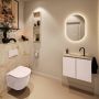 Mondiaz Toiletmeubel Ture Dlux | 60 cm | Meubelkleur Rosee | Eden wastafel Frappe Midden | 1 kraangat - Thumbnail 3