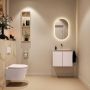 Mondiaz Toiletmeubel Ture Dlux | 60 cm | Meubelkleur Rosee | Eden wastafel Frappe Midden | Zonder kraangat - Thumbnail 4