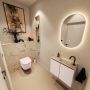 Mondiaz Toiletmeubel Ture Dlux | 60 cm | Meubelkleur Rosee | Eden wastafel Frappe Rechts | 1 kraangat - Thumbnail 2