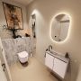 Mondiaz Toiletmeubel Ture Dlux | 60 cm | Meubelkleur Rosee | Eden wastafel Glace Links | 1 kraangat - Thumbnail 2