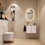 Mondiaz Toiletmeubel Ture Dlux | 60 cm | Meubelkleur Rosee | Eden wastafel Glace Links | 1 kraangat - Thumbnail 4