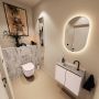 Mondiaz Toiletmeubel Ture Dlux | 60 cm | Meubelkleur Rosee | Eden wastafel Glace Midden | 1 kraangat - Thumbnail 2