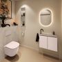 Mondiaz Toiletmeubel Ture Dlux | 60 cm | Meubelkleur Rosee | Eden wastafel Opalo Links | 1 kraangat - Thumbnail 3