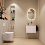 Mondiaz Toiletmeubel Ture Dlux | 60 cm | Meubelkleur Rosee | Eden wastafel Opalo Rechts | Zonder kraangat - Thumbnail 4