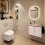 Mondiaz Toiletmeubel Ture Dlux | 60 cm | Meubelkleur Rosee | Eden wastafel Ostra Midden | Zonder kraangat - Thumbnail 3