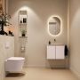 Mondiaz Toiletmeubel Ture Dlux | 60 cm | Meubelkleur Rosee | Eden wastafel Ostra Midden | Zonder kraangat - Thumbnail 4