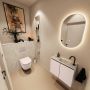 Mondiaz Toiletmeubel Ture Dlux | 60 cm | Meubelkleur Rosee | Eden wastafel Ostra Rechts | 1 kraangat - Thumbnail 2