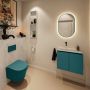 Mondiaz Toiletmeubel Ture Dlux | 60 cm | Meubelkleur Smag | Eden wastafel Opalo Links | Zonder kraangat - Thumbnail 3