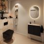 Mondiaz Toiletmeubel Ture Dlux | 60 cm | Meubelkleur Urban | Eden wastafel Frappe Rechts | Zonder kraangat - Thumbnail 3