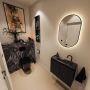 Mondiaz Toiletmeubel Ture Dlux | 60 cm | Meubelkleur Urban | Eden wastafel Lava Midden | 1 kraangat - Thumbnail 2