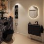 Mondiaz Toiletmeubel Ture Dlux | 60 cm | Meubelkleur Urban | Eden wastafel Lava Midden | 1 kraangat - Thumbnail 3