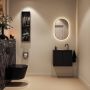 Mondiaz Toiletmeubel Ture Dlux | 60 cm | Meubelkleur Urban | Eden wastafel Lava Midden | 1 kraangat - Thumbnail 4