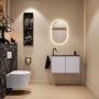 Mondiaz Toiletmeubel Ture Dlux | 80 cm | Meubelkleur Cale | Eden wastafel Lava Links | 1 kraangat - Thumbnail 4