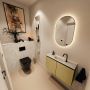 Mondiaz Toiletmeubel Ture Dlux | 80 cm | Meubelkleur Oro | Eden wastafel Ostra Midden | 1 kraangat - Thumbnail 2