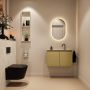Mondiaz Toiletmeubel Ture Dlux | 80 cm | Meubelkleur Oro | Eden wastafel Ostra Midden | 1 kraangat - Thumbnail 4
