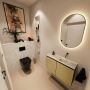 Mondiaz Toiletmeubel Ture Dlux | 80 cm | Meubelkleur Oro | Eden wastafel Ostra Rechts | Zonder kraangat - Thumbnail 2