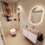 Mondiaz Toiletmeubel Ture Dlux | 80 cm | Meubelkleur Rosee | Eden wastafel Frappe Rechts | Zonder kraangat - Thumbnail 2