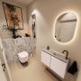 Mondiaz Toiletmeubel Ture Dlux | 80 cm | Meubelkleur Rosee | Eden wastafel Glace Rechts | 1 kraangat - Thumbnail 2