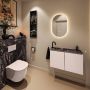 Mondiaz Toiletmeubel Ture Dlux | 80 cm | Meubelkleur Rosee | Eden wastafel Lava Links | 1 kraangat - Thumbnail 3