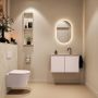 Mondiaz Toiletmeubel Ture Dlux | 80 cm | Meubelkleur Rosee | Eden wastafel Ostra Midden | 1 kraangat - Thumbnail 4