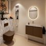 Mondiaz Toiletmeubel Ture Dlux | 80 cm | Meubelkleur Rust | Eden wastafel Glace Midden | Zonder kraangat - Thumbnail 3