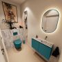 Mondiaz Toiletmeubel Ture Dlux | 80 cm | Meubelkleur Smag | Eden wastafel Glace Rechts | Zonder kraangat - Thumbnail 2