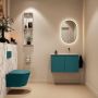 Mondiaz Toiletmeubel Ture Dlux | 80 cm | Meubelkleur Smag | Eden wastafel Glace Rechts | Zonder kraangat - Thumbnail 4