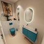 Mondiaz Toiletmeubel Ture Dlux | 80 cm | Meubelkleur Smag | Eden wastafel Opalo Links | Zonder kraangat - Thumbnail 2
