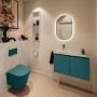 Mondiaz Toiletmeubel Ture Dlux | 80 cm | Meubelkleur Smag | Eden wastafel Opalo Links | Zonder kraangat - Thumbnail 3
