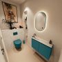 Mondiaz Toiletmeubel Ture Dlux | 80 cm | Meubelkleur Smag | Eden wastafel Ostra Links | 1 kraangat - Thumbnail 2