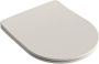 Mondiaz Toiletzitting Lavie | Sofclose met quick-release | Duroplast | Linen (beige) - Thumbnail 2